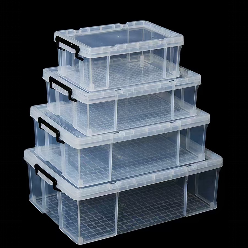 Thickened Transparent Flat Under-Bed Storage Box, Rectangular Low-Style Miscellaneous Items and Clothes Organizing Box, Car Storage Right-Angle Box Thickened Transparent Flat Under-Bed Storage Box, Rectangular Low-Style Miscellaneous Items and Clothes Organizing Box, Car Storage Right-Angle Box