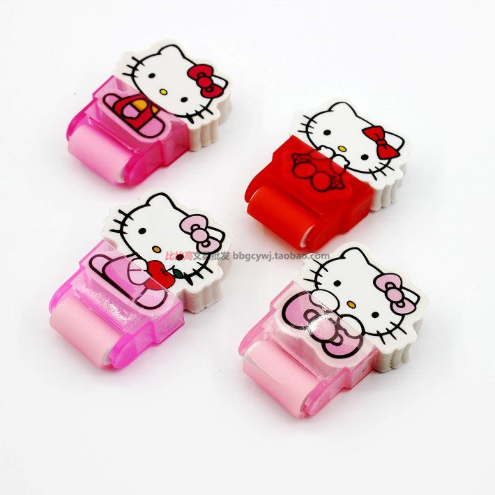 Roller eraser hero series primary school students wipe clean creative like skin wipe Cartoon cute children like skin wipe