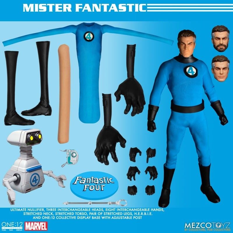 mezcoone:12collective ファンタスティック・フォー One:12 Collective Fantastic Four - Deluxe Steel Boxed Set