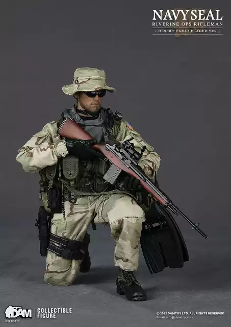 DAMTOYS dam 93011 NAVY SEAL RIVERINE OPS RIFLEMAN