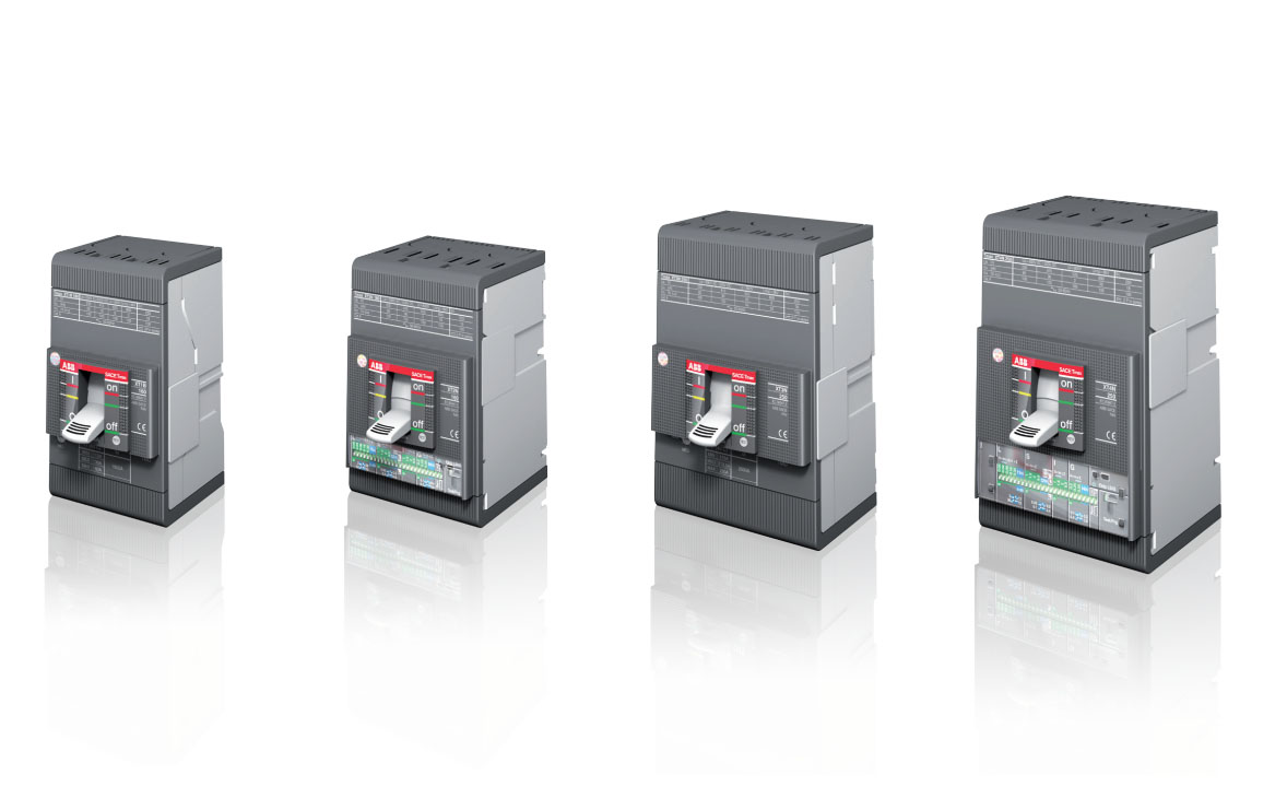 Original ABB plastic shell circuit breaker residual current release RC sel XT2 4P F P W