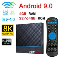 Android 9 0 TV BOX 8K HDMI Quad Core S905X3 KODI 5G WIFI