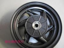 Motorcycle rear hub Guangyang original factory Haomai GY6125TZF125TZF150A rear wheel set iron gray