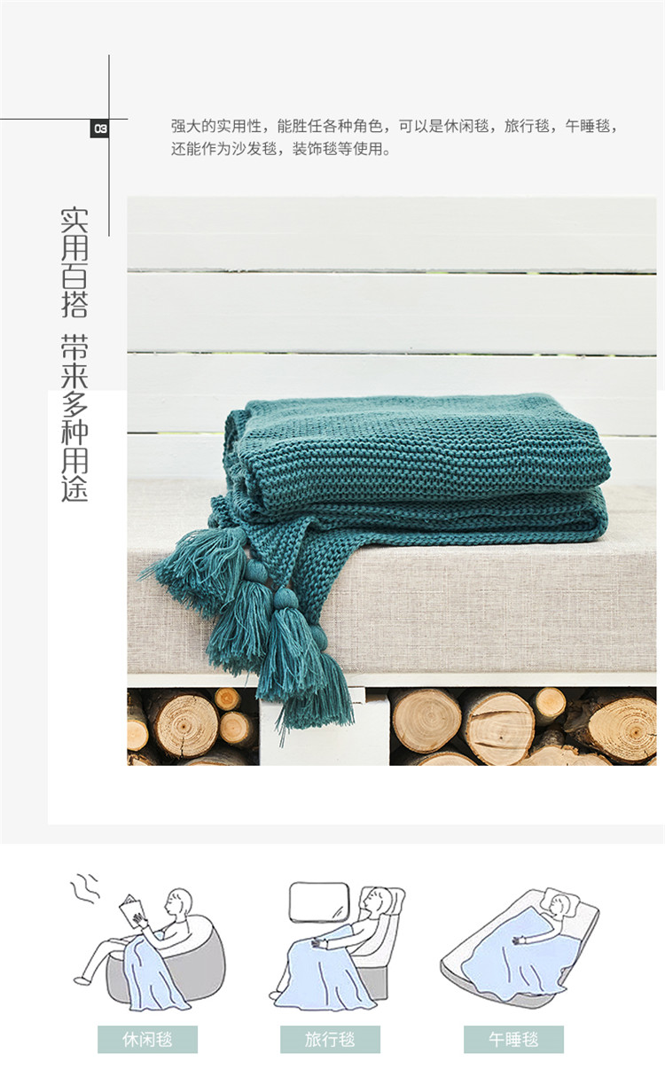 Dệt tay đan chăn len chăn văn phòng điều hòa không khí ăn trưa nghỉ chăn khăn choàng chăn sofa giải trí chăn - Ném / Chăn chăn lông