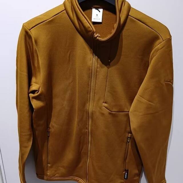 Anta Fleece Jacket Men's Autumn and Winter Outdoor Polartec Fleece Stand-Up Collar Work Clothing Sports Top 152447759U