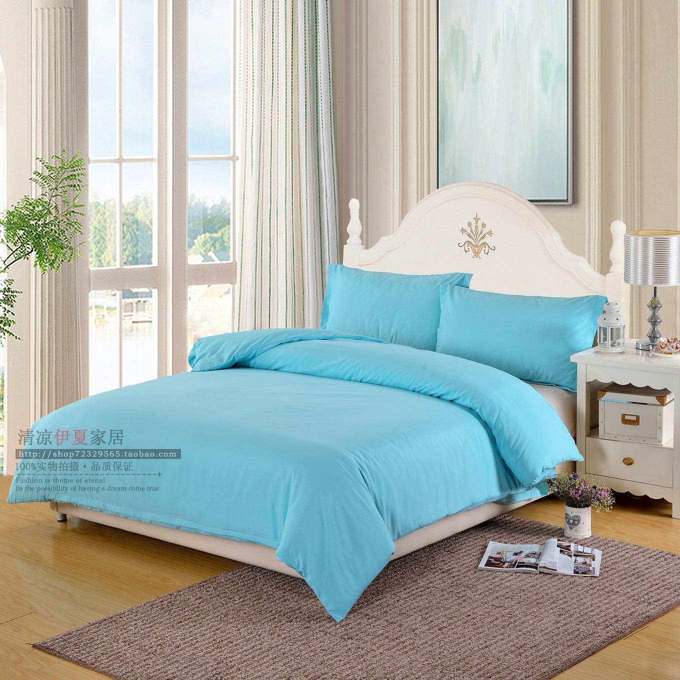 Rắn màu quilt cover mảnh duy nhất 150 200 230 ký túc xá đại học với 1.5 1.8 2 m quilt duy nhất