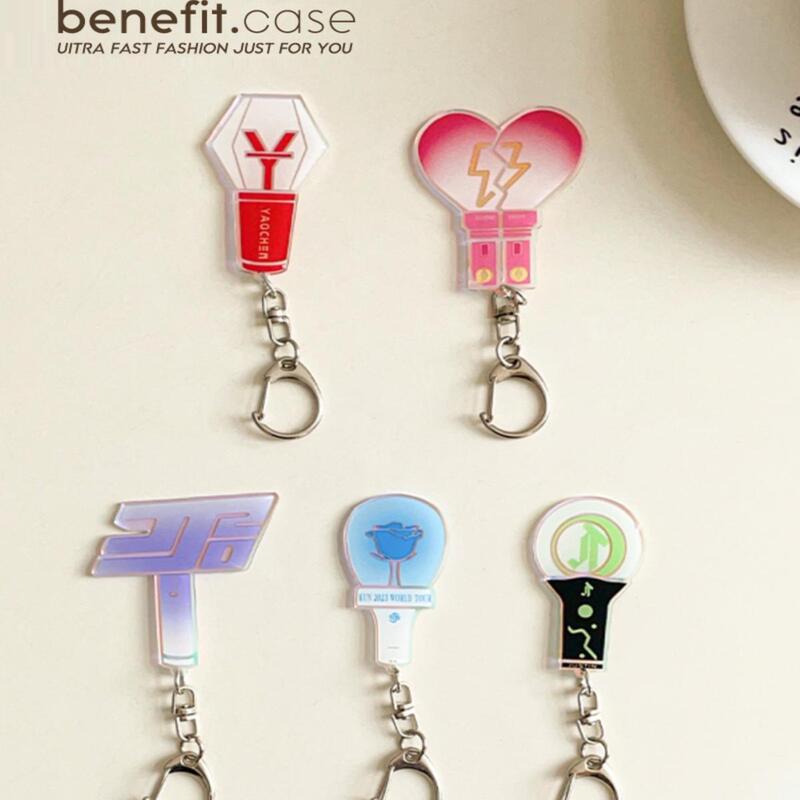 Entertainment Fan Keychain Suitable for Backpacks, Phone Cases, Small Hanging Ornaments, Wang Sulong Fan Items, Cai Xukun