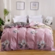 Mùa thu và mùa đông dày ấm pha lê quilt bìa bông đơn mảnh cộng với flannel nhung lông cừu san hô 	chăn phao siêu rẻ	