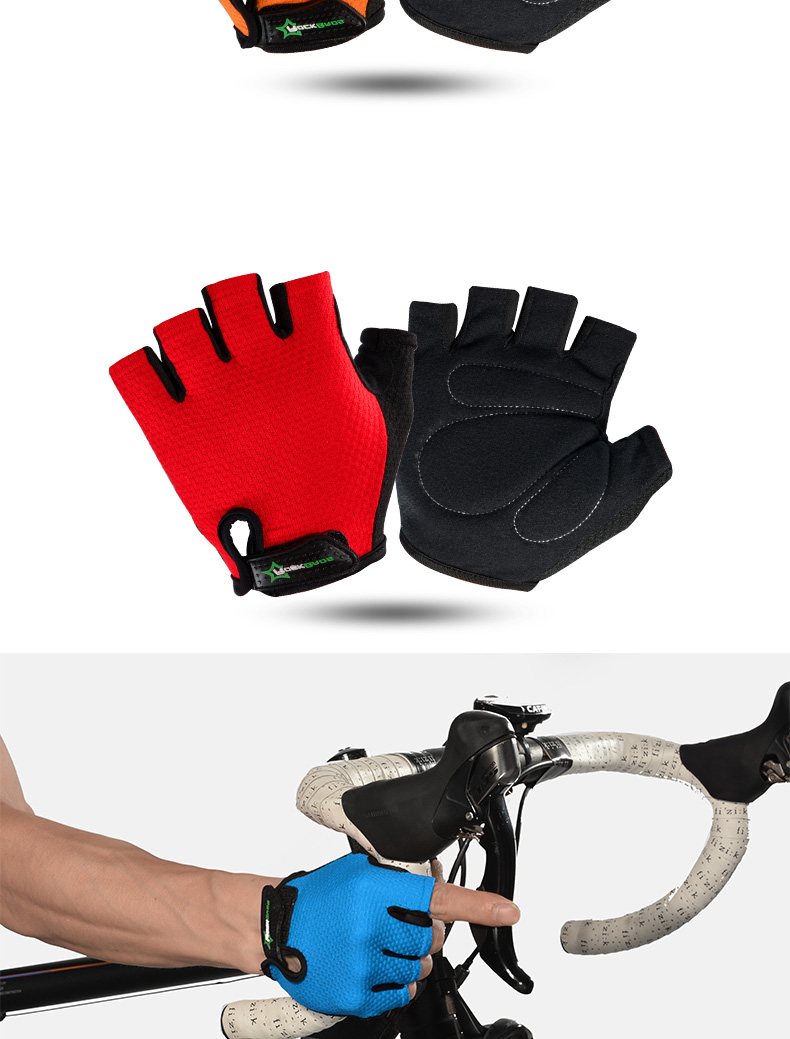 Gants de cycliste mixte ROCKBROS - Ref 2238290 Image 16