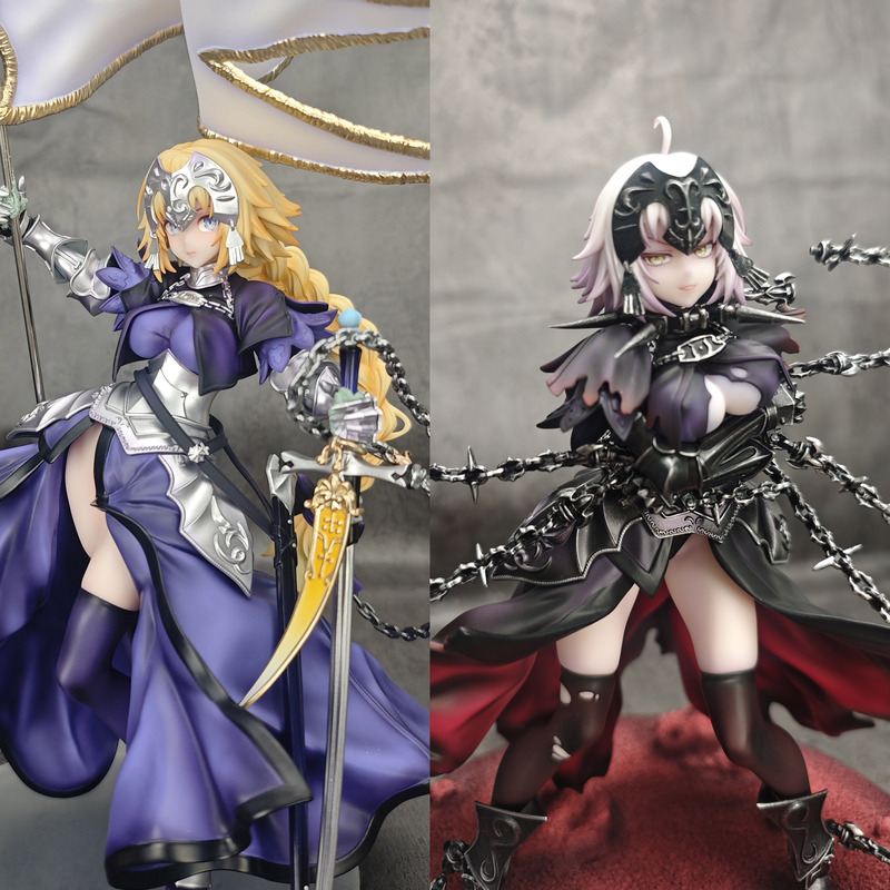 Fate Series Black and White Joan of Arc Gk Figure Finished Product Fgo Joan of Arc Fate Series Black and White Joan of Arc Gk Figure Finished Product Fgo Joan of Arc