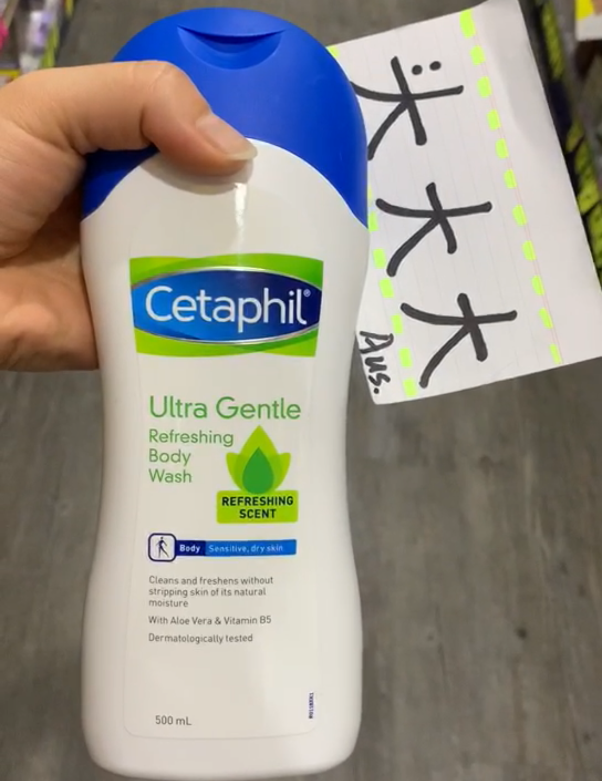 cetaphil daily refreshing body wash