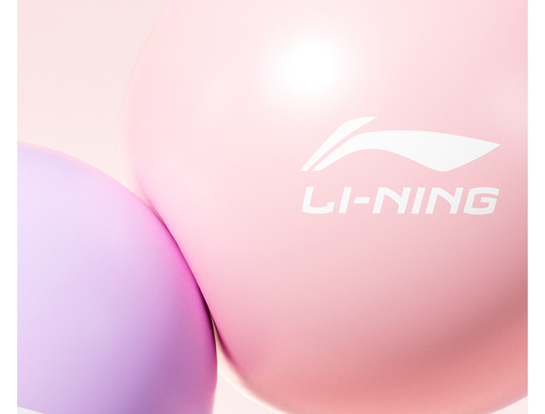 фитнес мяч 李宁瑜伽小球加厚防爆健身球塑形减肥跳跳球普拉提小球翘臀瑜伽球 Lining