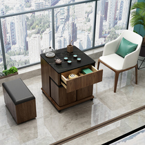 Mobile Tea Car Home Tea Table Tea Table Integral Kongfu Tea Kit Simple Tea Tray Tea Tray Fully Automatic Lifting