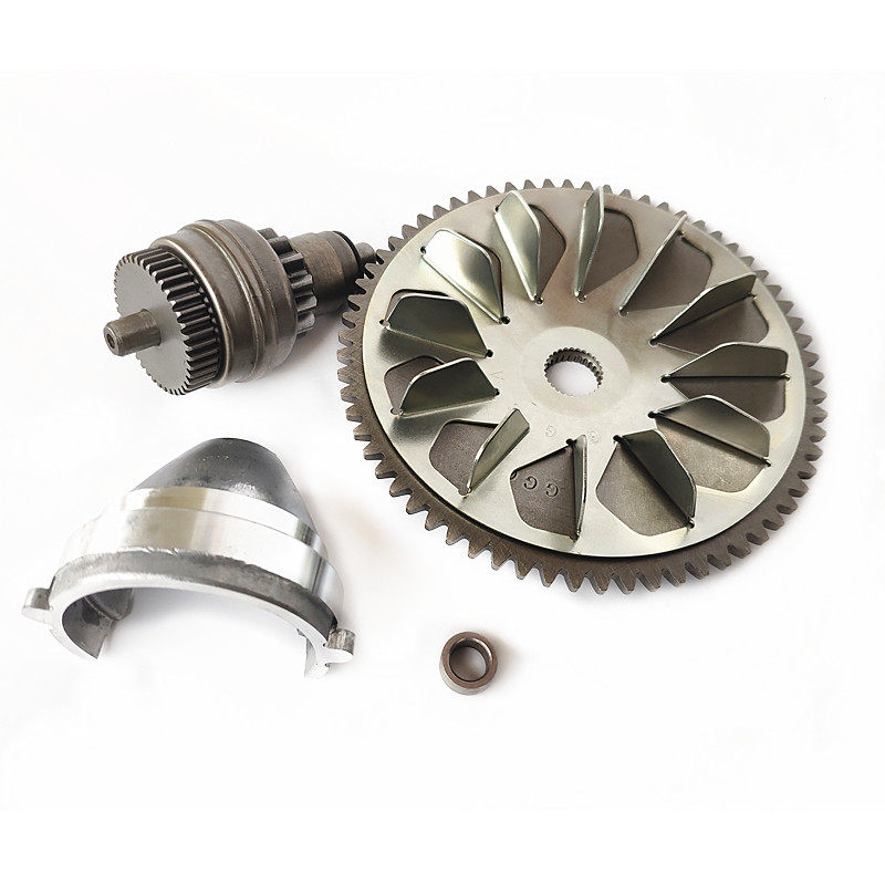 Qianjiang Motorcycle Vyat Yue QJ110T-11A-8D-8H starts the motor head over the bridge tooth beyond the clutch