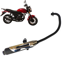 Suitable for Lifan motorcycle kid three generations LF150-K sub-factory general exhaust pipe muffler chimney exhaust pipe