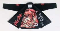 New warriors and beasts series Suzaku black and white training competition limited edition Brazilian jiu-jitsu road suit