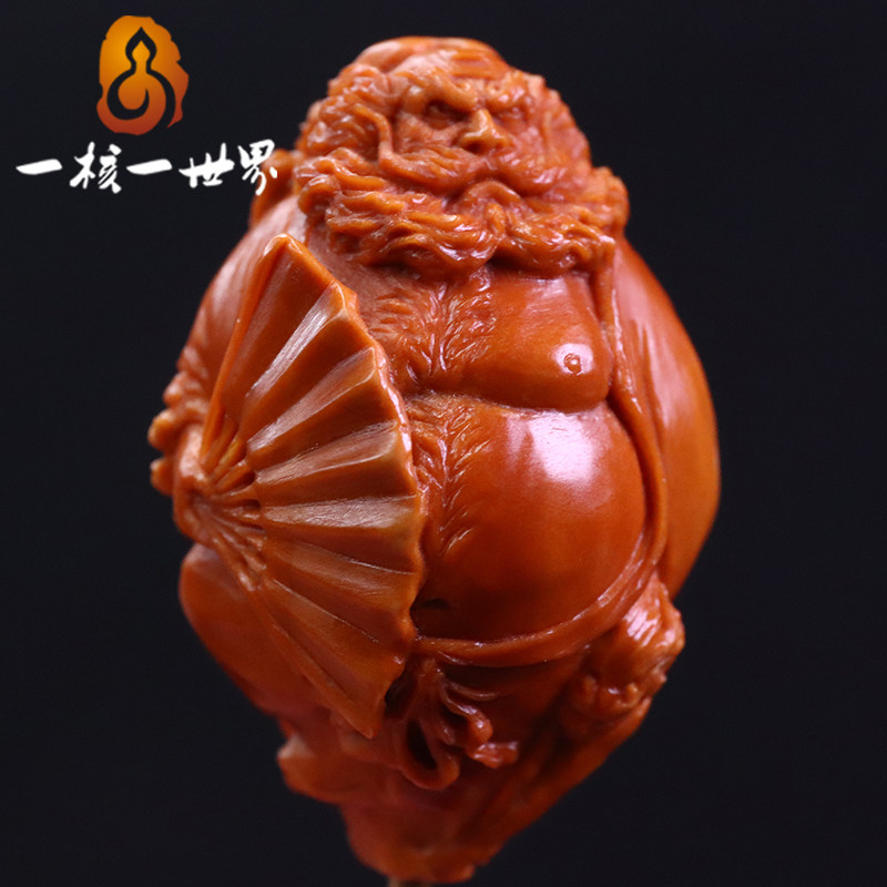 One core of the world olive nucleus sculptures of the seed of the national workman of five ghosts Zhongkui pure hand