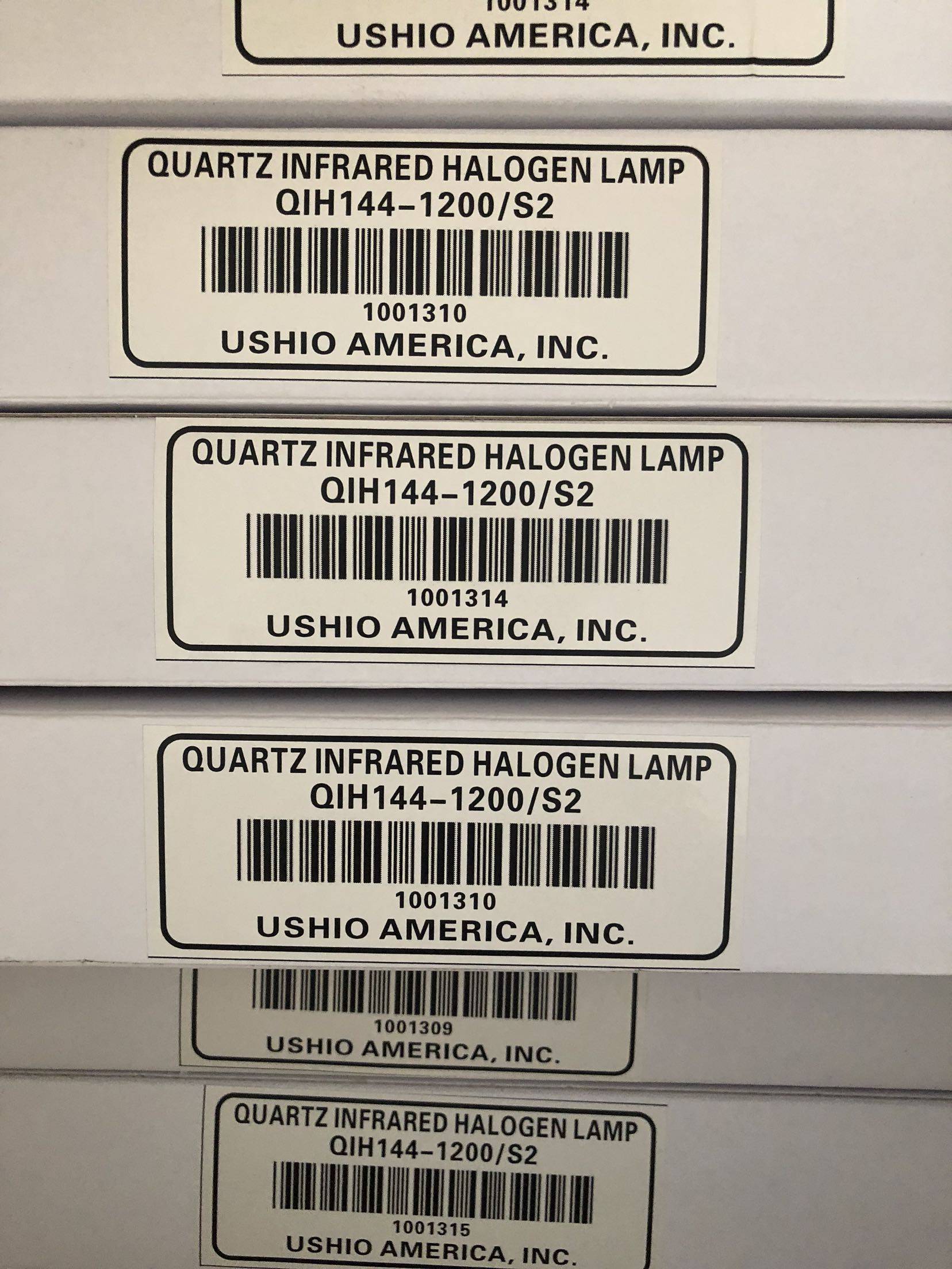 Evaporation Bench Heating Light MARK50 Heating Lamp 120V 1200W QIH144-1200