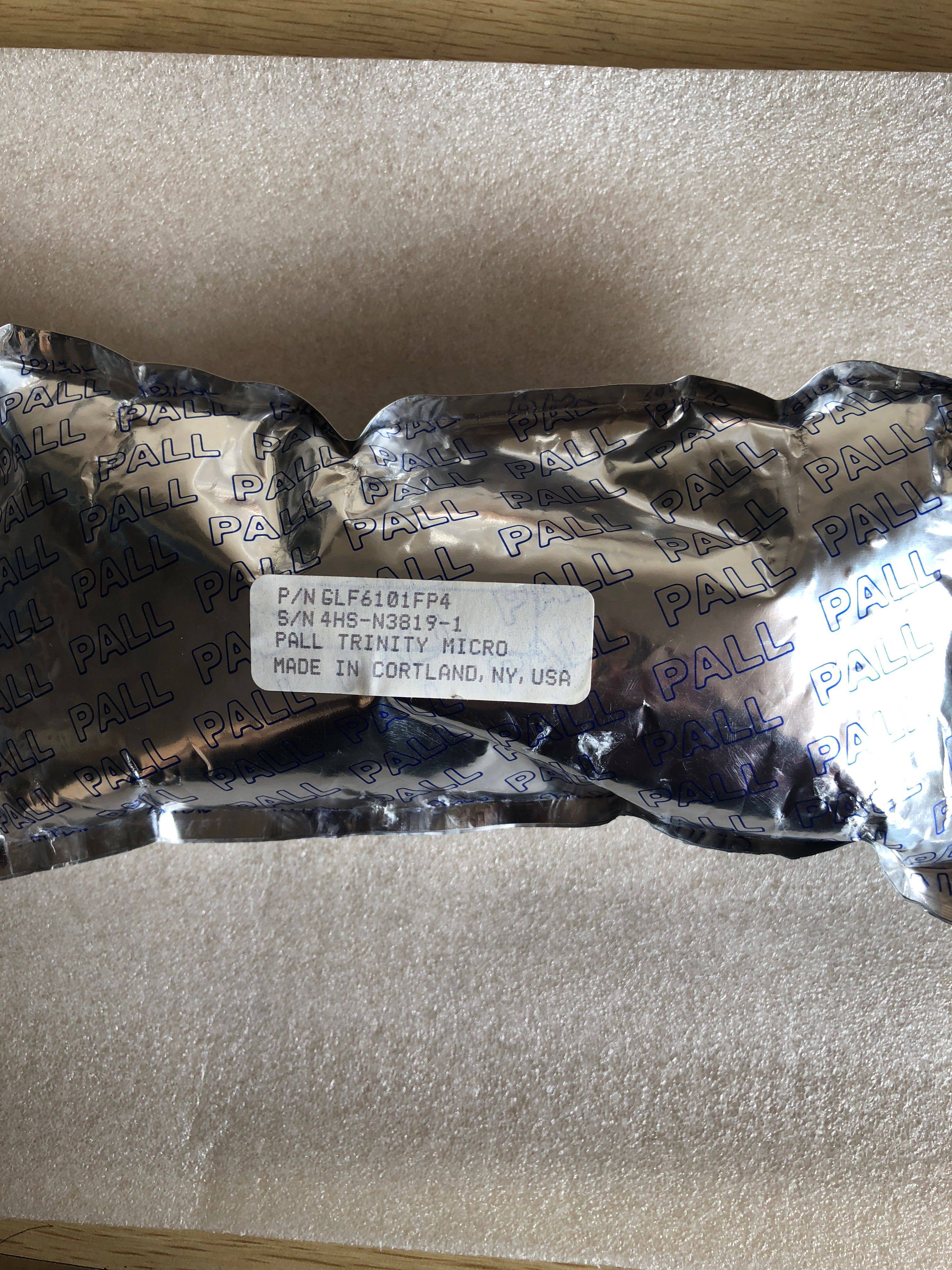 PALL filter GASKLEEN GLF6101FP4 FILTER ASSEMBLY spot real shot