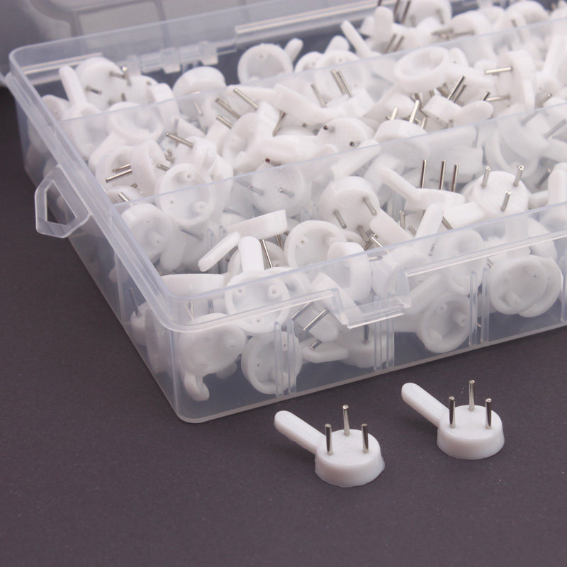 Scratch Nail Creative Hook Box Fit 200 photos Hook Wall Decoration Painting Free of drilling without punching a photo frame dark nail