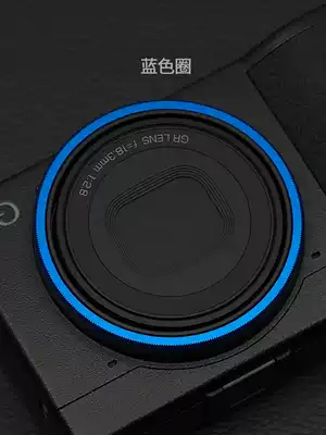 Ricoh original accessories Ricoh GR3 lens ring Ricoh GR3 lens ring decorative ring Ricoh GN-1 gray blue
