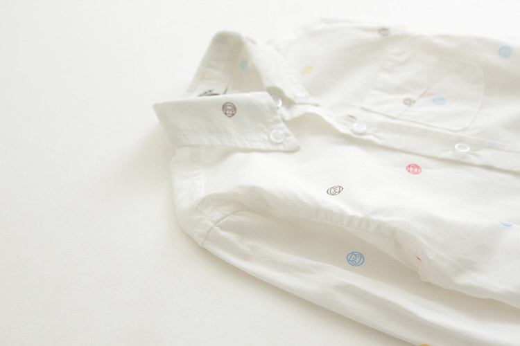 Chemise garcon à manche longue - Ref 2076099 Image 11