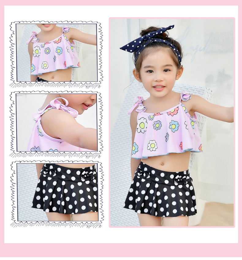 Đồ bơi cho trẻ em gái Đồ bơi cho bé gái Công chúa Bikini Váy bé gái Váy nhỏ vừa Lớn Đồ bơi trẻ em có mũ bộ đồ bơi cho bé trai