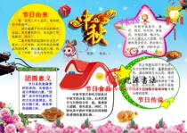 Celebrations for the Mid-Autumn Festival electronic tabloid finished holiday customs hand-written newspaper template briefing board Pictorial