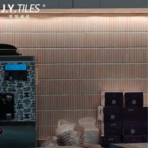 Pink chopsticks mosaic tile slender finger brick