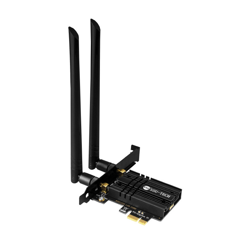 Desktop builtin wireless network card pcie wireless network card