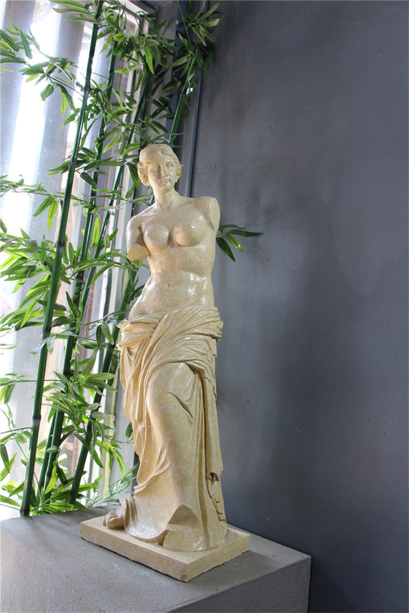 Eurostyle Venus statue pendulum figures Sculpture Creativity Hotel Mall living room Book room Furnishing Decoration Craftsmanship Gift Hem