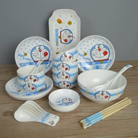 Дингданг 6 столовых ложек палочек для еды 4 тарелки 1 миска супа 1 большая ложка и 1 рыба