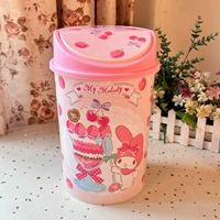 Урна для мусора Cherry Melody с крышкой