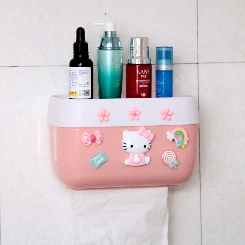 Bathroom Toilet Makeup Room Paper Towels Box Creativity Cute Nordic Ins free and versatile containing toilet paper box
