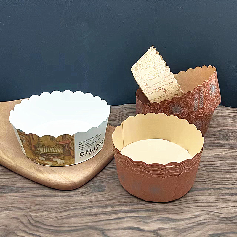 6-inch 45-inch disposable hand ripping bread paper Toaster with high temperature resistant to baking Shuffri Ice Cream Cheese Qi Wind cake Paper Tory 