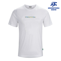 KROSSTORM Through Storm Outdoor Breathing Fashion T-Shirt Men's Stretch Summer Breathable T-Shirt 110081