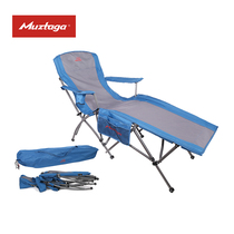 Muztagh outdoor portable luxury single folding bed recliner office lunch bed escort bed line