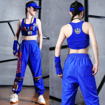 New products live dance clothes female summer Korean version of jazz dance clothing loose practice hip-hop Hip Hop Street Dance suit performance