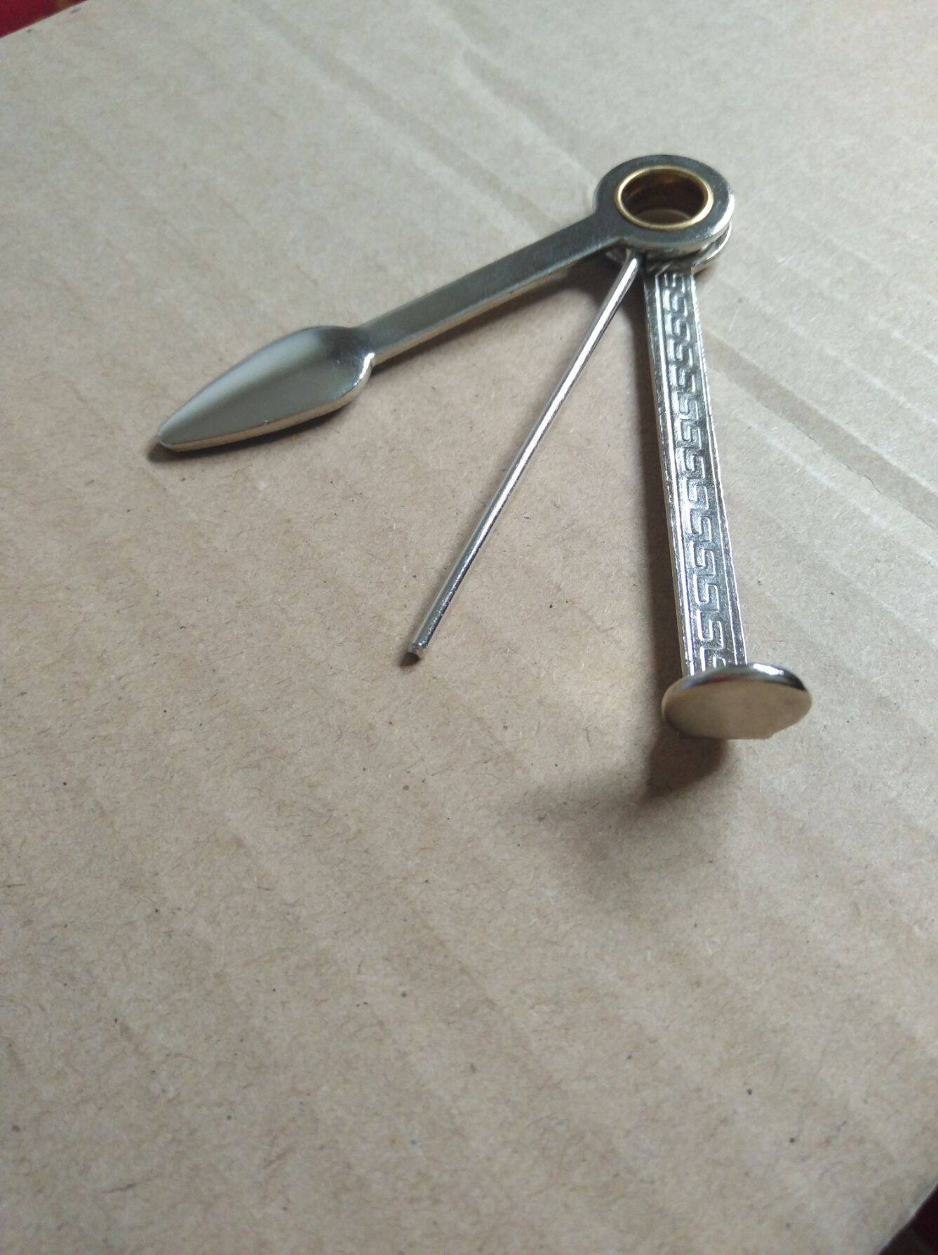 Tobacco accessories three-piece set of tobacco knives