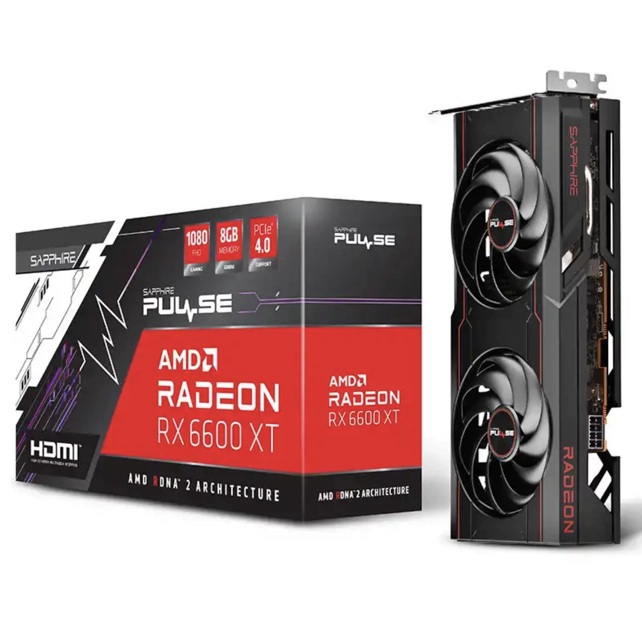 Плату графического процессора Sapphire RX6600XT Platinum Edition 8GD6 Eternal Chicken, игровая карта, трехлетняя гарантия
