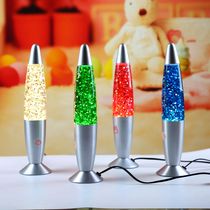 Creative new scallion lamp fish scales sequin projection flashing lamp living room entrance night light bar romantic decorative lamp