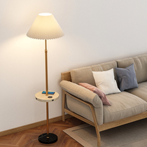 Full copper minimalist light and luxurious wireless charging floor lamp Living room Bedroom modern simplicity Joins Wind Nordic Vertical table lamp