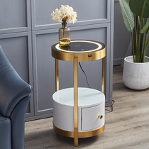 Bedroom Bed Head Cabinet Floor Lamp Nordic Living Room Extremely Minimalist Light Lavish Smart Sofa Side Tea Shelf Integrated Table Lamp