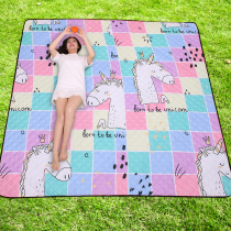 Spring outing moisture-proof mat waterproof ultra-light enlarged thick picnic mat outdoor childrens outing portable ins Wind picnic cloth
