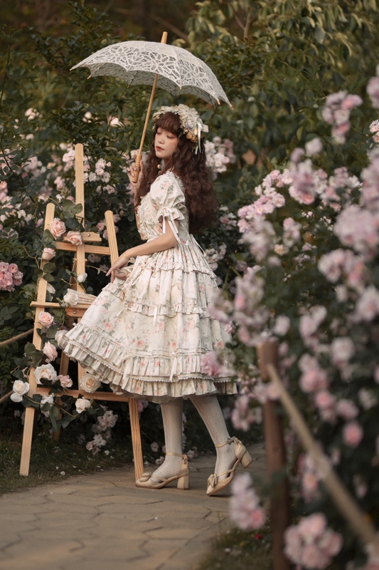 Original In-Stock Nutcracker Lolit Pure Cotton Breathable Light Luxury All-Season Natiara Cla Series Elegant Floral Lo Dress Original In-Stock Nutcracker Lolit Pure Cotton Breathable Light Luxury All-Season Natiara Cla Series Elegant Floral Lo Dress