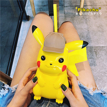 Creative ins net red straw cup childrens kindergarten gift cup super cute cute cartoon girl student water cup