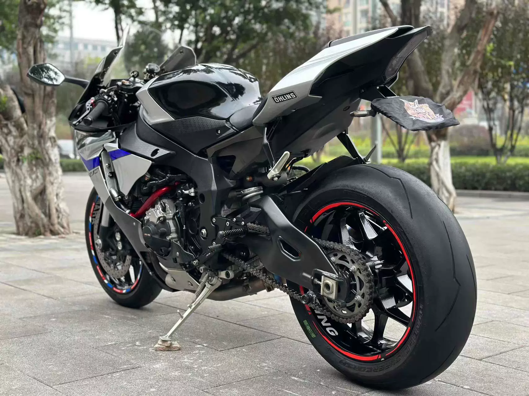 Импортированный Yamaha R6 спортивный автомобиль четырёхцилиндровый водяного охлаждения горизонтального расположения 250cc тяжёлый локомотив R1M партийная гонка дорожный мотоцикл
