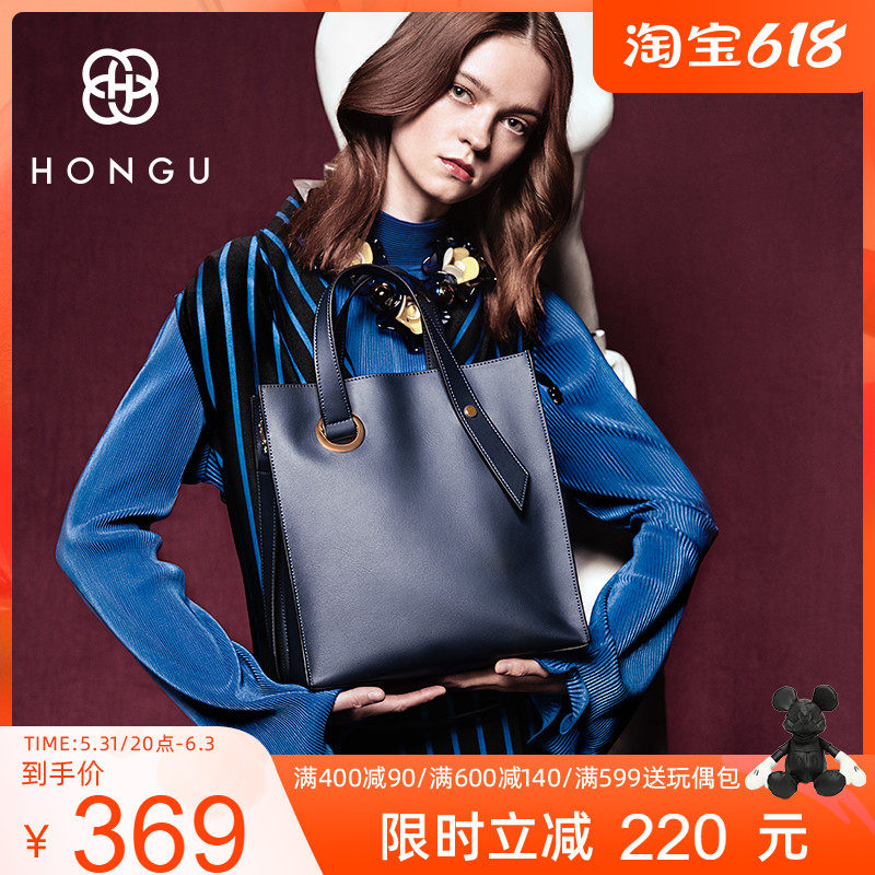 Red Valley 2021 New Pint Woman Bag Cow Leather Handbag Brief Temperament Single Shoulder Bag Woman Large Capacity Special Bag 1228