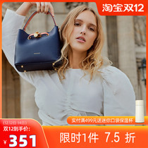 Red Valley womens bag 2021 new bag cowhide big bag simple joker shoulder bag shoulder bag large capacity 2142