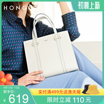 Red Valley Womens Bag 2020 New Genuine Leather Handbag Bag Female Cow Leather Temperament Single Shoulder Bag Large Capacity 3809